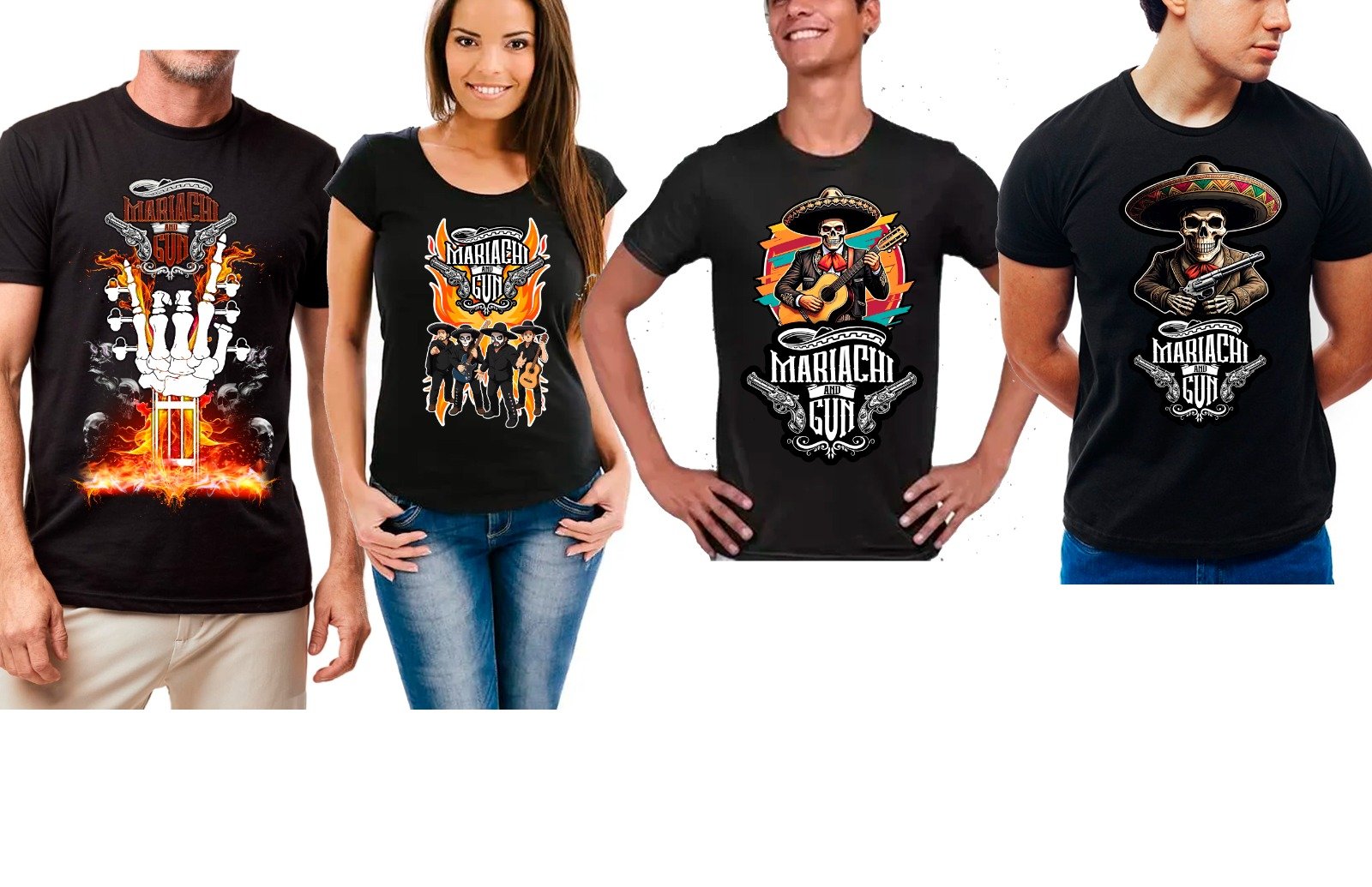 Mockup Mariachi & Gun 3